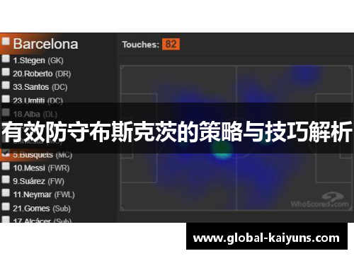 有效防守布斯克茨的策略与技巧解析